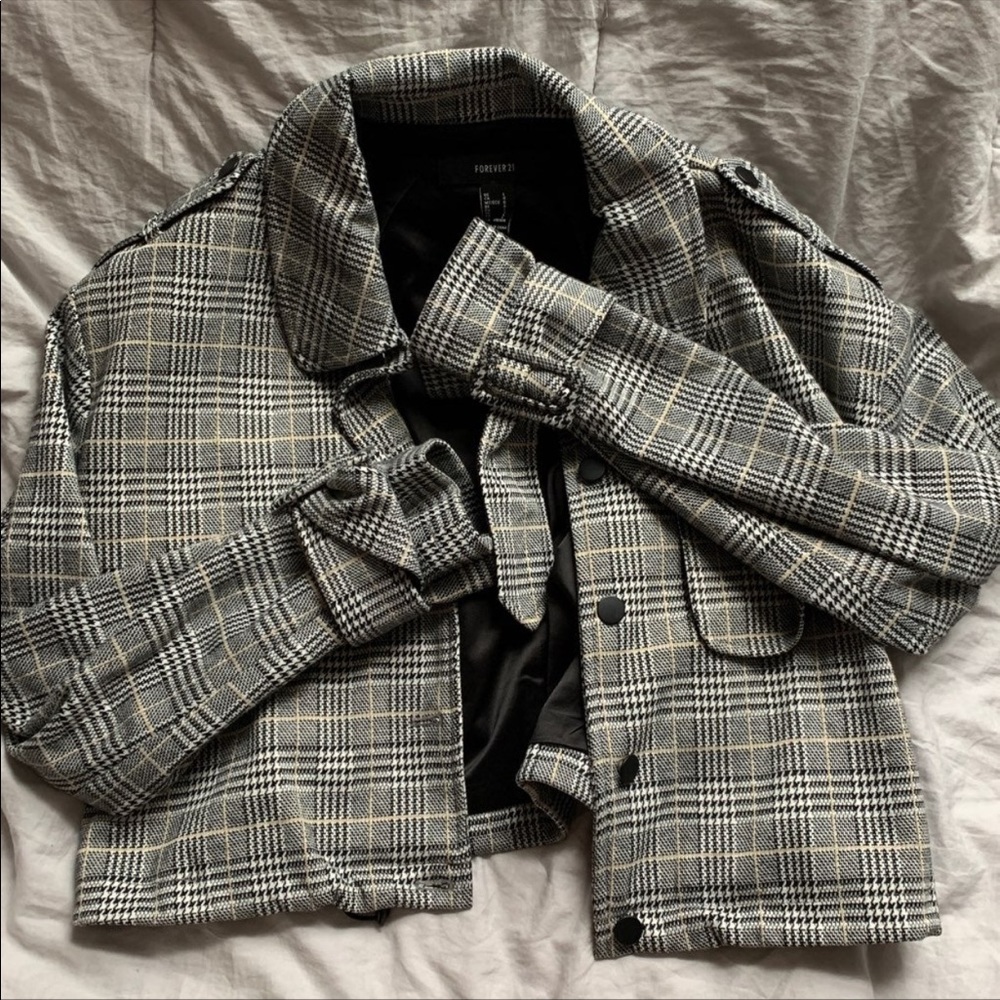 Plaid Jacket | Forever 21